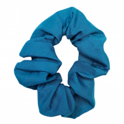 Plain Teal Scrunchie