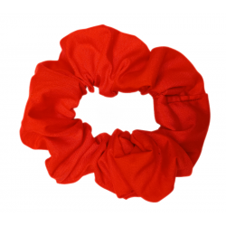 Plain Red Scrunchie