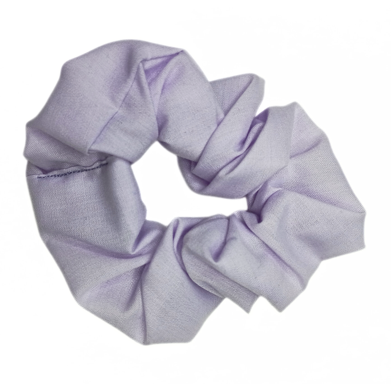 Plain Lilac Scrunchie