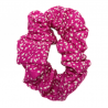 Pink Bioluminescence Glow in the Dark Mini Scrunchie