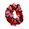 Black Hearts Mini Scrunchie