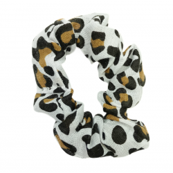 Cheetah Print Mini Scrunchie