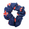 Navy Union Jack Mini Scrunchie