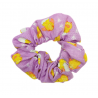 Purple Chicks Mini Scrunchie