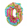 Zig Zag Stripe Mini Scrunchie