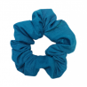Plain Teal Mini Scrunchie