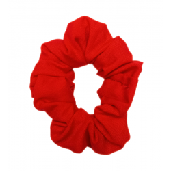 Plain Red Mini Scrunchie
