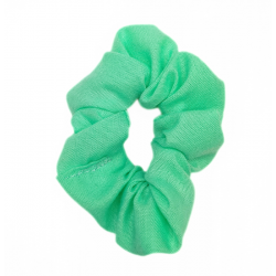 Plain Mint Mini Scrunchie