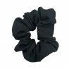 Plain Black Mini Scrunchie