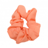 Plain Salmon Pink Mini Scrunchie