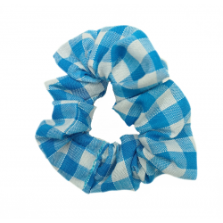 Turquoise Gingham Mini...