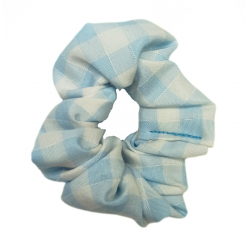 Pale Blue Gingham Mini...