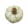 Glow in the Dark Cream Scented Fabric Pumpkin