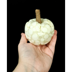 Glow in the Dark Cream Scented Fabric Pumpkin