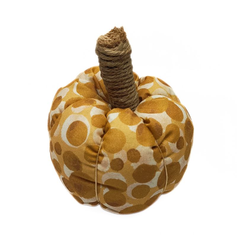 Gold & Cream Scented Fabric Pumpkins