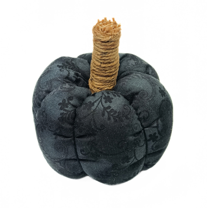 Black Scented Fabric Pumpkin