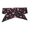 Pink Ribbons & Butterflies Self Tie Headband