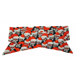 Christmas Skulls Self Tie...
