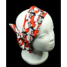 Christmas Skulls Self Tie Headband