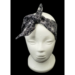 Spider Web Self Tie Headband