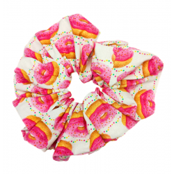 Pink Doughnut Mega Scrunchie