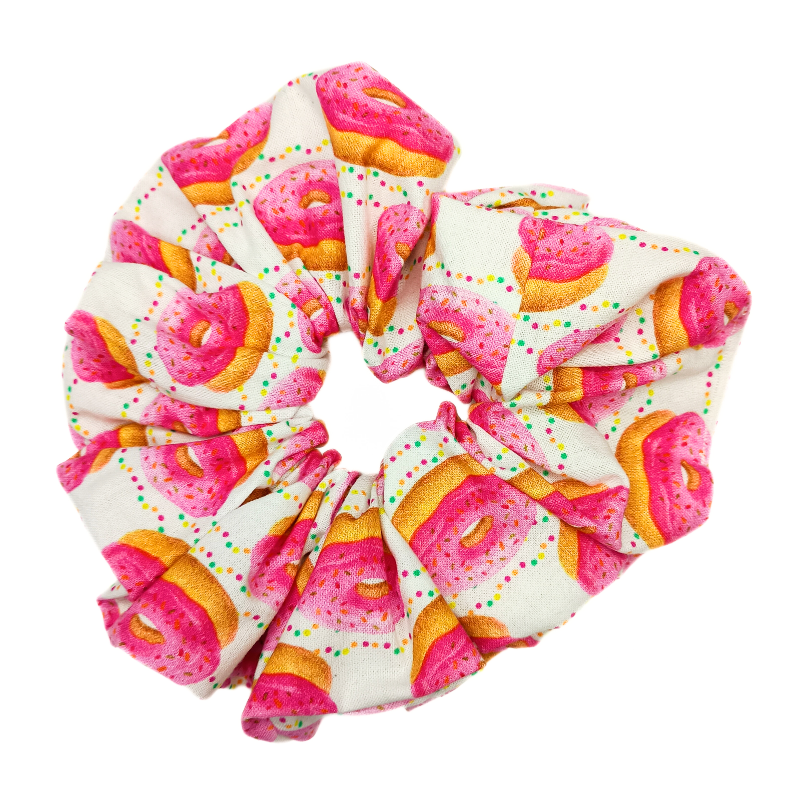 Pink Doughnut Mega Scrunchie