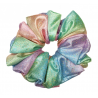 Dark Pastel Rainbow Sparkle Mega Scrunchie