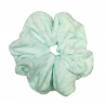 Mint Dimple Fleece Mega Scrunchie