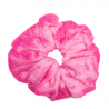 Pink Dimple Fleece Mega Scrunchie