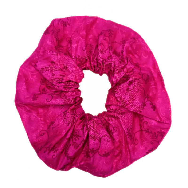Fuchsia Pink Mystic Vine Mega Scrunchie