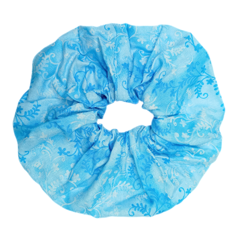 Sky Blue Mystic Vine Mega Scrunchie