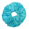 Aqua Blue Mystic Vine Mega Scrunchie
