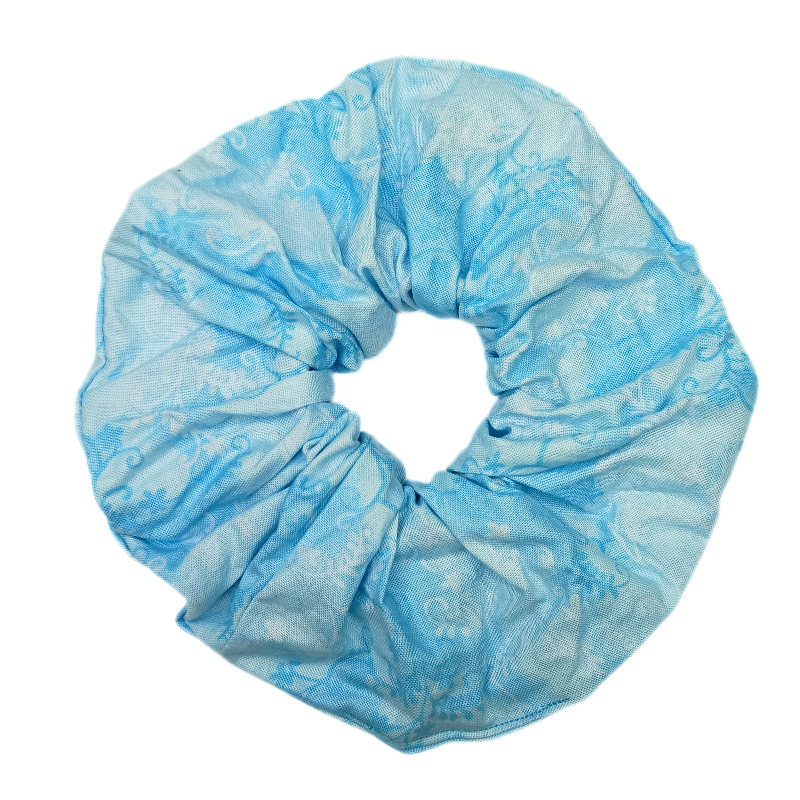 Powder Blue Mystic Vine Mega Scrunchie