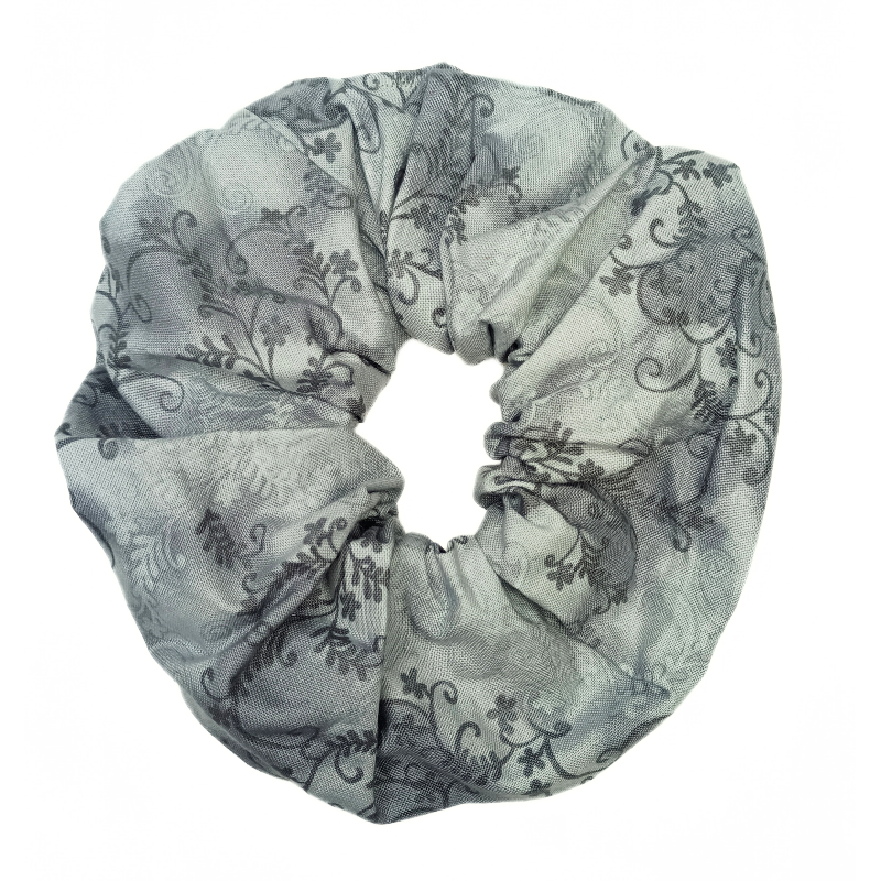 Grey Mystic Vine Mega Scrunchie