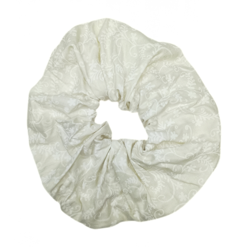 Ivory Mystic Vine Mega Scrunchie