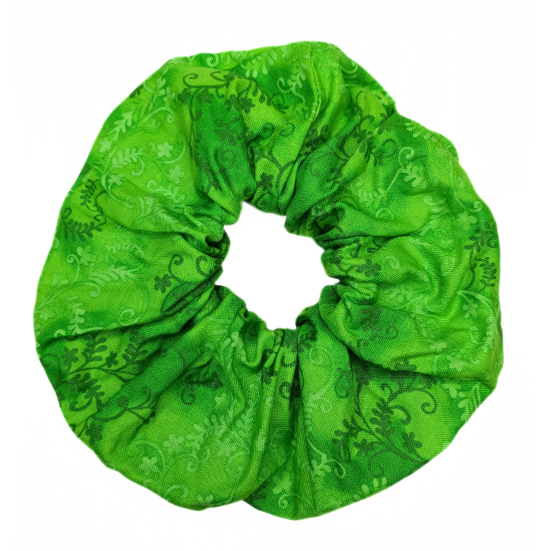 Lime Green Mystic Vine Mega Scrunchie