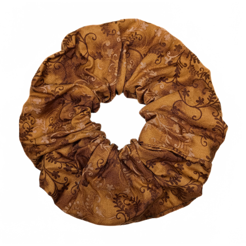 Brown Mystic Vine Mega Scrunchie