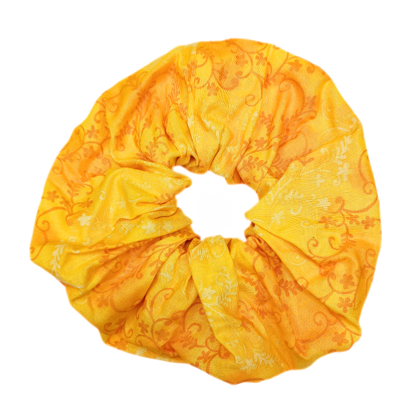 Sunshine Yellow Mystic Vine Mega Scrunchie