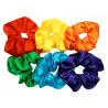 Set of 6 Satin Scrunchies