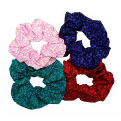 Set of 4 Very Berry Scrunchies