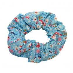 Set of 5 Floral Scrunchies