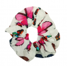 White Butterfly Scrunchie
