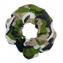 Camouflage Scrunchie