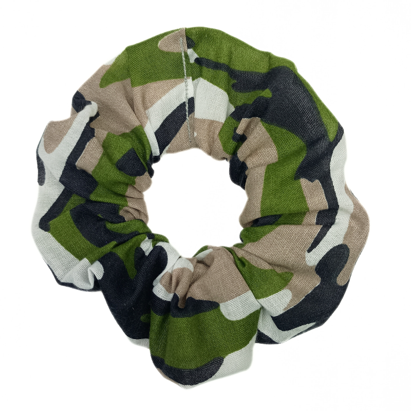 Camouflage Scrunchie