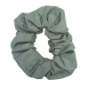 Plain Dark Grey Scrunchie