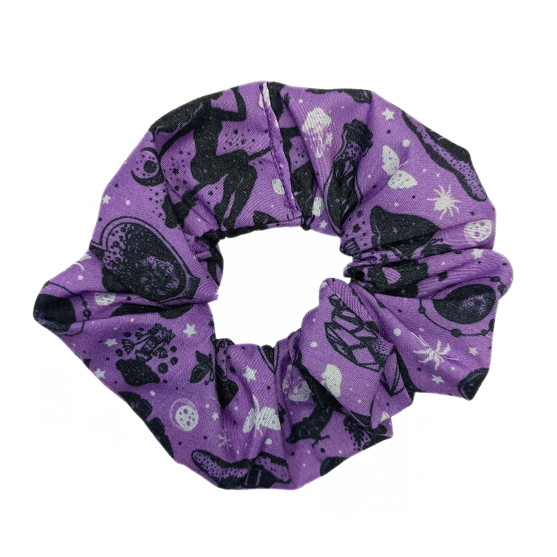 Purple Witchy Scrunchie