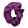 Lollipop Purple Satin Scrunchie