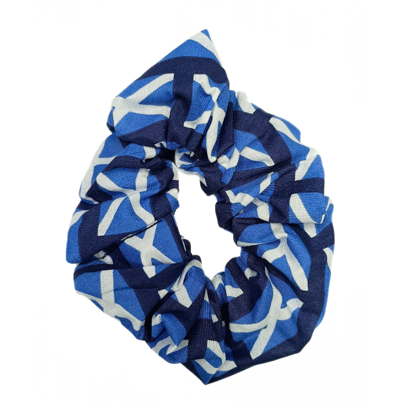 Navy Scottish - Scotland Saltaire Flag Scrunchie