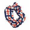 Navy England Flag Scrunchie