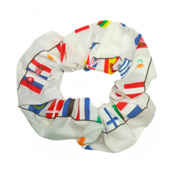 Flags of Europe Scrunchie